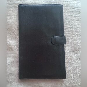 Dunhill Black Leather Organizer